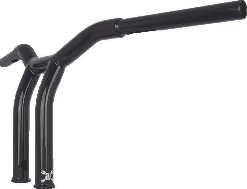 Burly Dominator Raked Bar 10in for Harley Davidson FLHR & FLHRC (2000–2023)