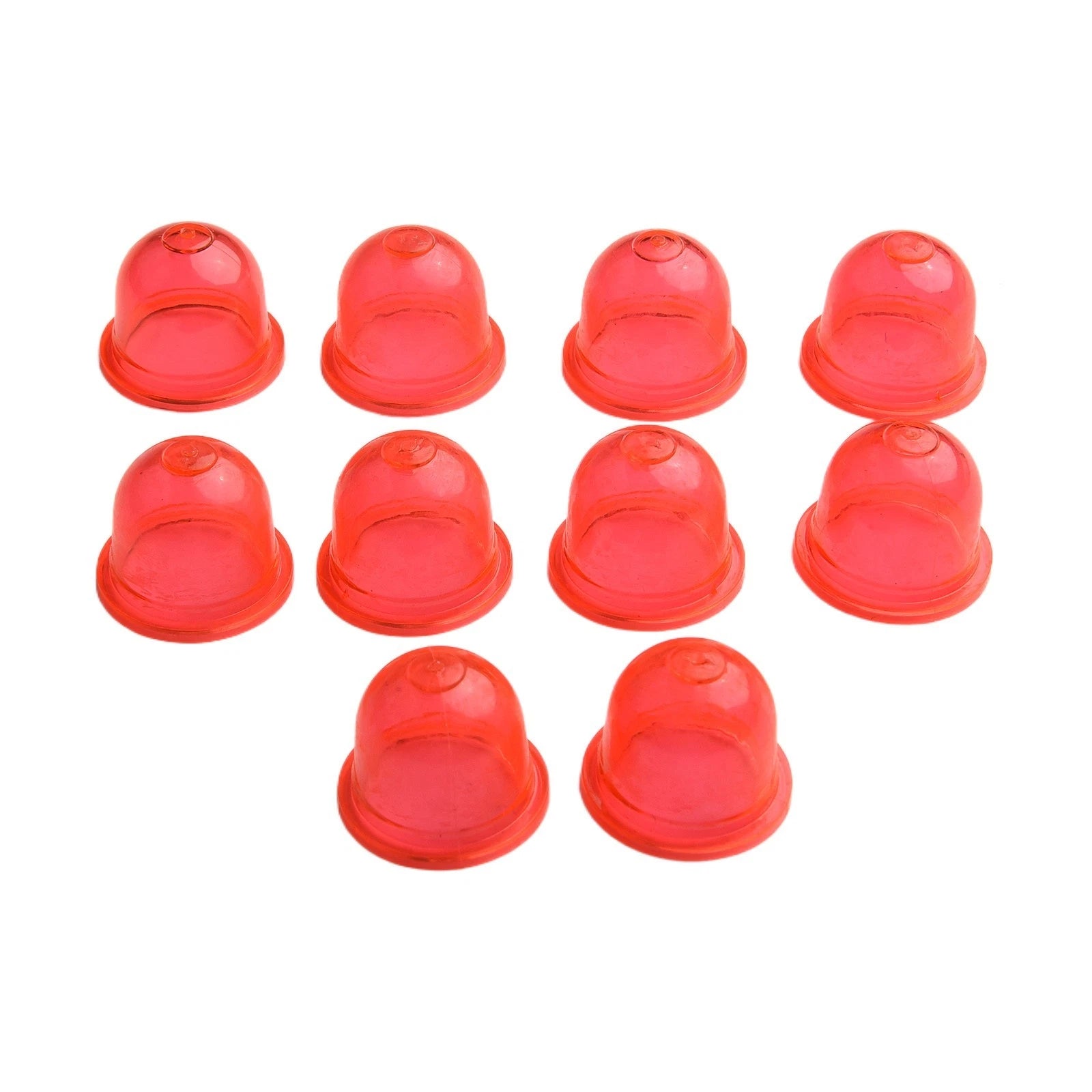 Pack of 10 Red Primer Bulbs for Gas Equipment Models