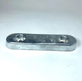 Zimar VT-14 Zinc Bolt On Drilled Plate Anode Bar 9'' for Automotive