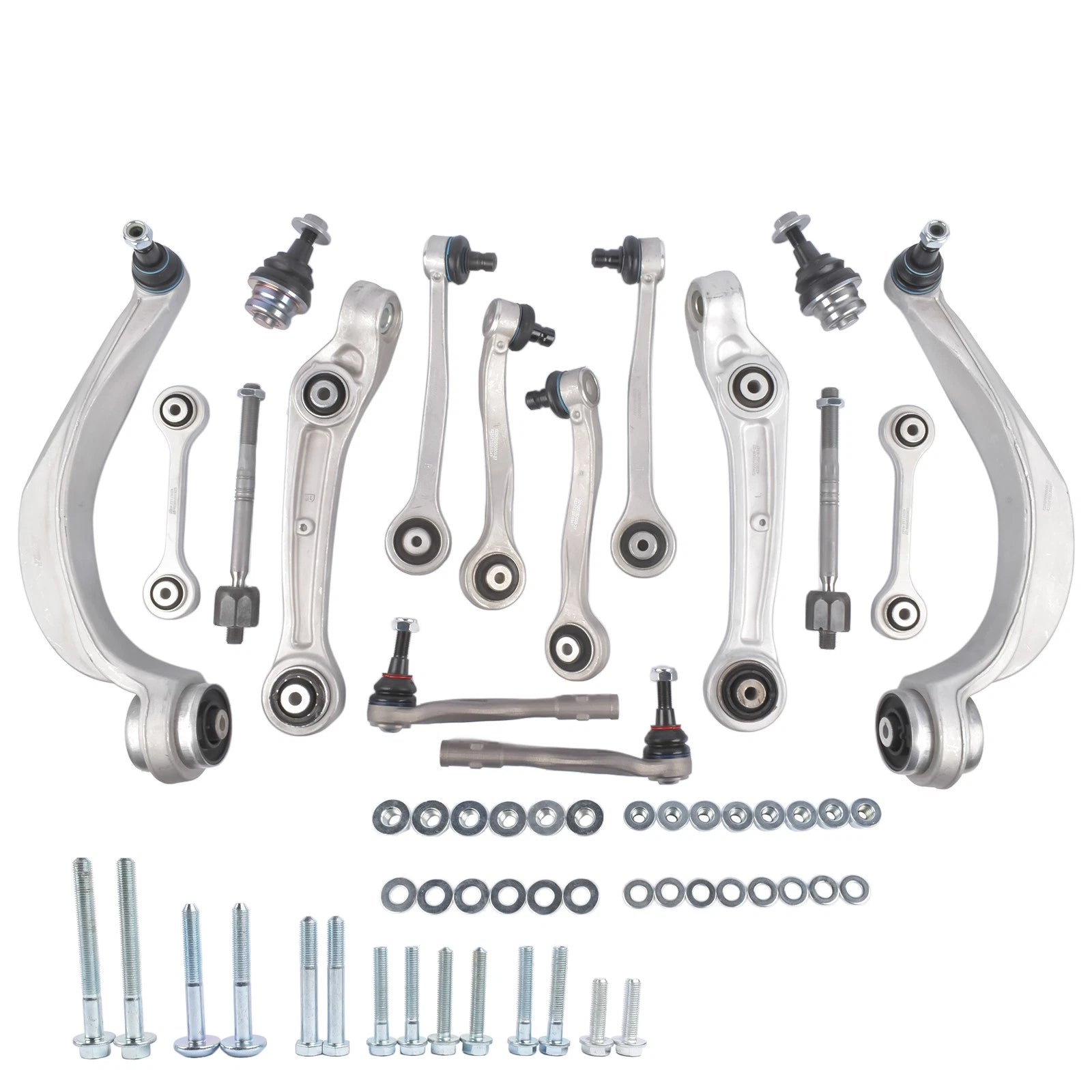 Set of 16 Front Suspension Control Arms & Ball Joints for Audi A8 (2011–2016)