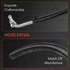 2X Power Steering Return Line Hose Assembly for Dodge Dakota (1997-2004)