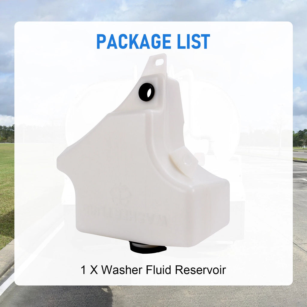 Windshield Washer Reservoir with Pump for Peterbilt Kenworth HD (2006-2016)