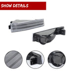 2X Clear Front Inner Turn Signal Light Housing for Honda Prelude (1992–1996)