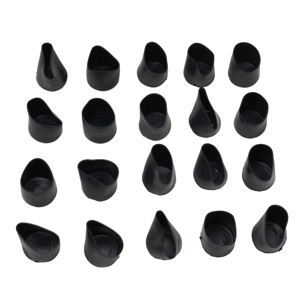 20pcs Chair Leg Caps for Table Feet Protector - Anti-Slip Ferrules