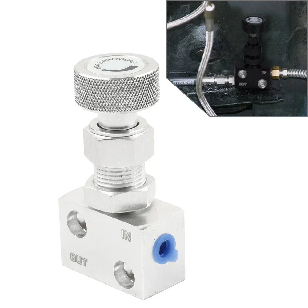 Silver Brake Bias Proportioning Valve for Brake Adjustment