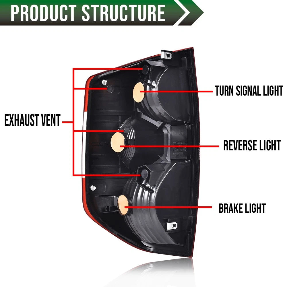 Tail Lights for Toyota Tundra (2014–2021)