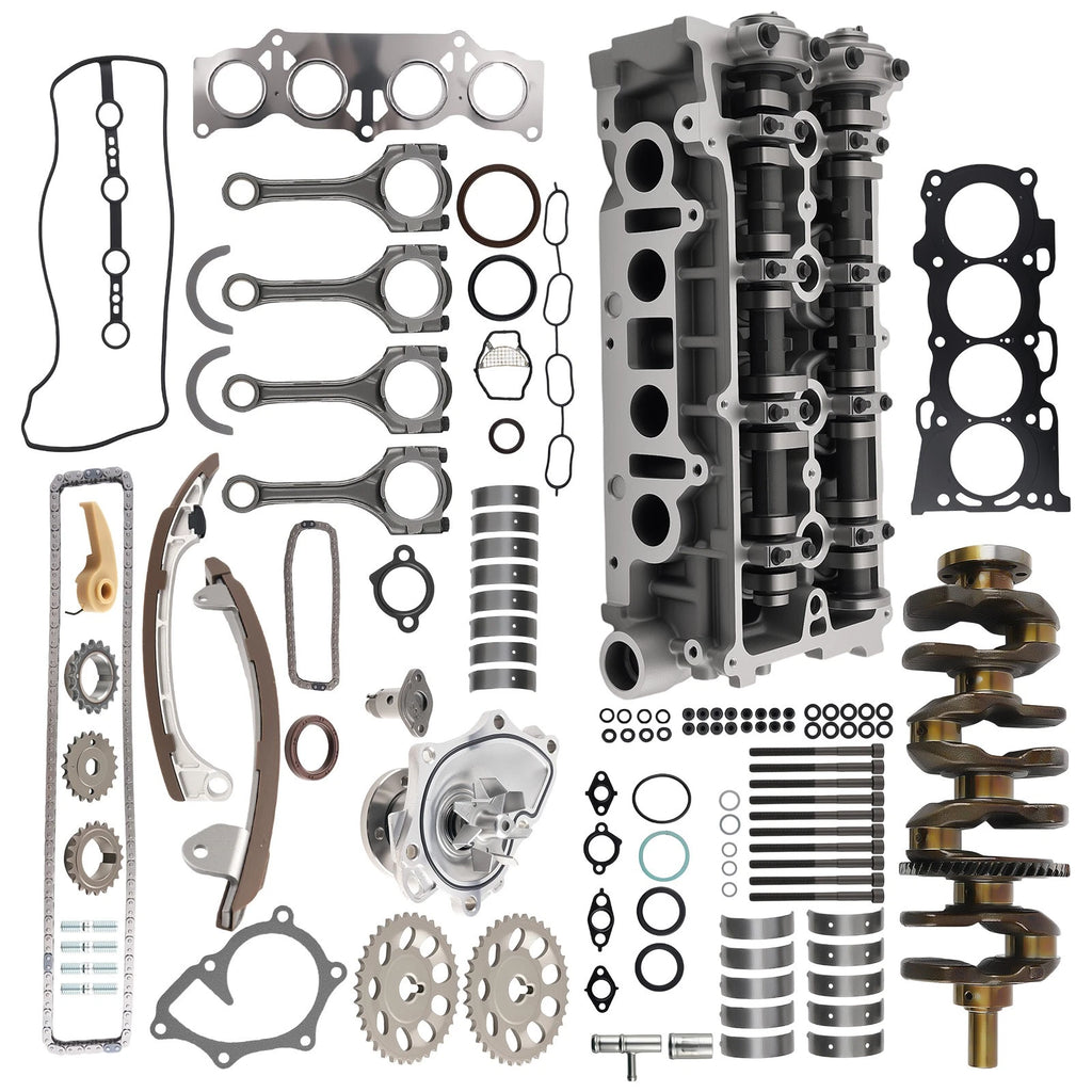 Engine Rebuild Set Kit for Scion xB tC 2.4L (2004–2015) - Cylinder Head Gaskets, Timing Chain