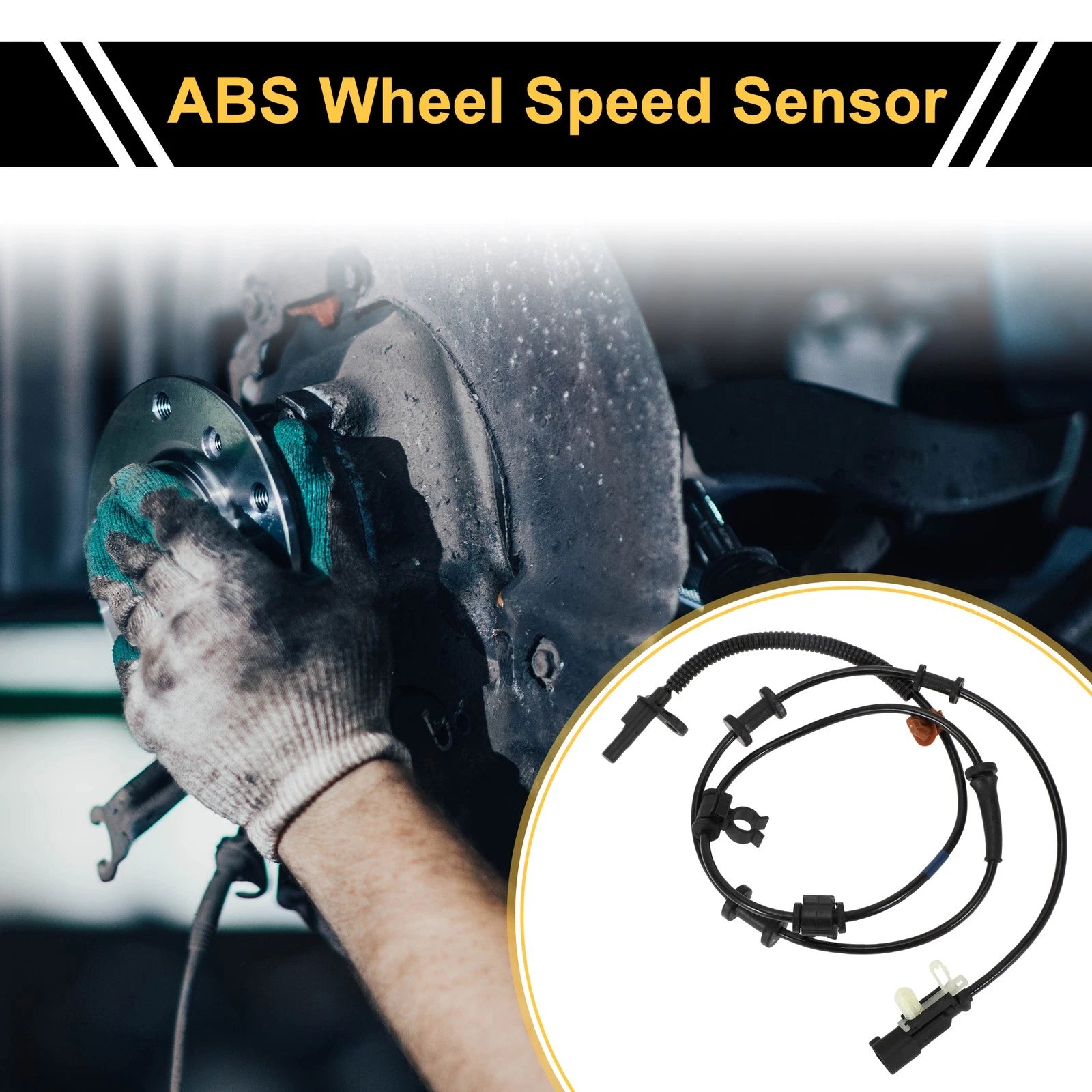 ABS Wheel Speed Sensor for Ford F-450 Super Duty (2011–2013) Rear Left