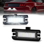 White Bright License Plate Light Housing for Ford Mustang (2015-2021)