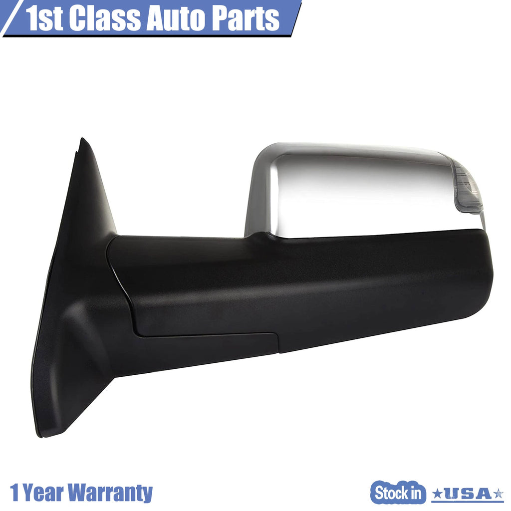 Left Heated Power Towing Mirror for Ram 1500 2500 3500 (2013-2018)