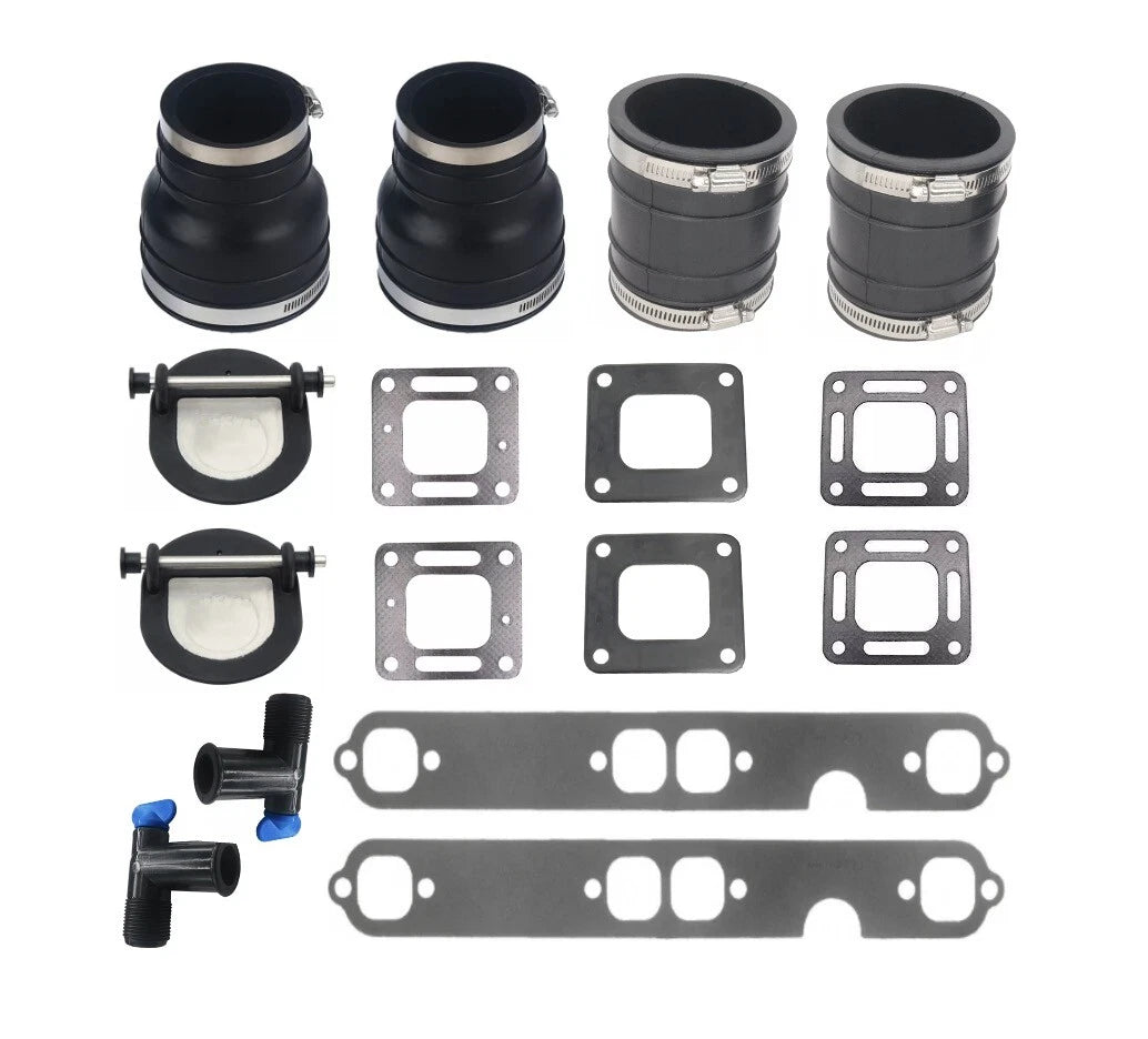 3" Exhaust Bellow Kit & Gasket for MerCruiser V8 (200-320) 70981A3 99370A2 27-33395