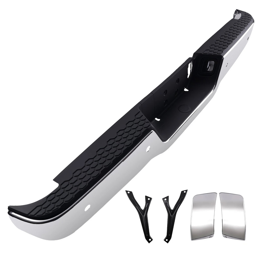 Chrome Rear Bumper Assembly for Ram 2500/3500 (2013–2018) CH1103122C 68207297AA