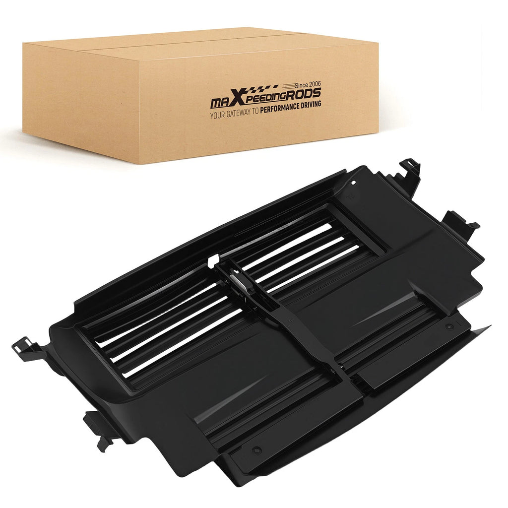 Adjustable Shutter with Motor for Ford Focus L4 (2015–2018) 601-323 Black