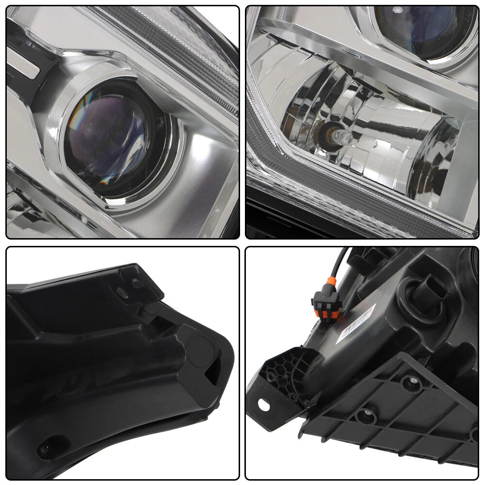 Front Headlight for GMC Yukon/Yukon XL (2015-2020) Right Side Clear Lens