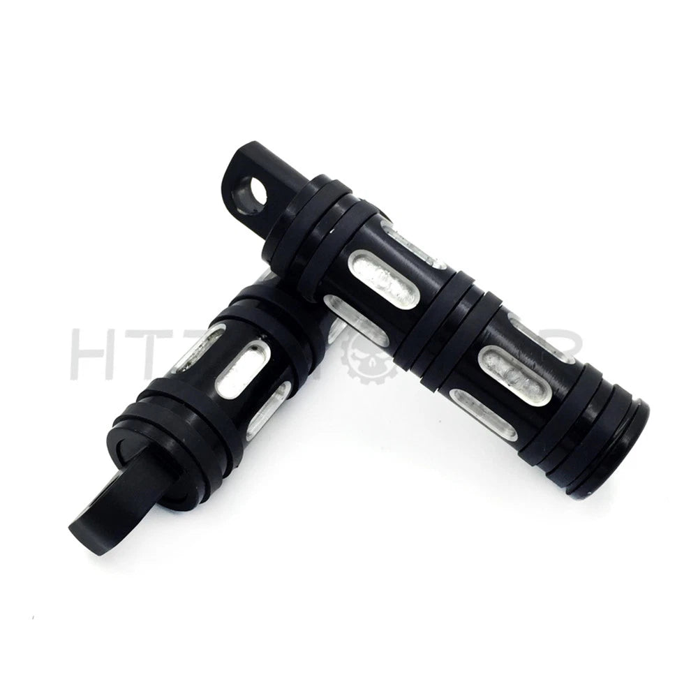 Black Foot Peg for Harley Davidson Road King/Street Glide/CVO (1984–2017)