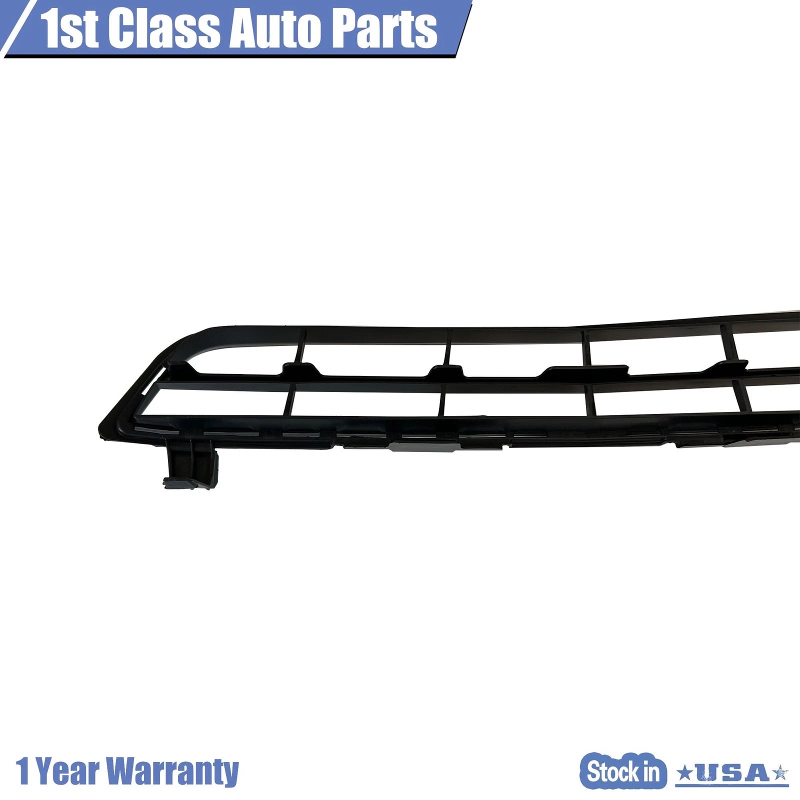 Textured Dark Gray Bumper Grille for Chevrolet Malibu (2013)