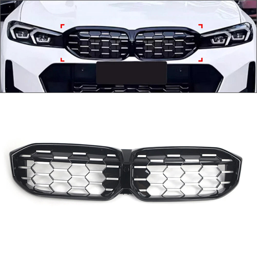 Diamond Style Front Bumper Kidney Grille for BMW 3 Series G20 G21 G28 (2022–2024)