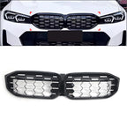 Diamond Style Front Bumper Kidney Grille for BMW 3 Series G20 G21 G28 (2022–2024)
