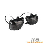 LED Turn Signal Side Rearview Mirrors for Honda Goldwing GL1800 (2001-2017)