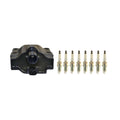 Hitachi Ignition Coil & 8 NGK Iridium Spark Plugs Kit for LS400 SC400 (1990–2000)
