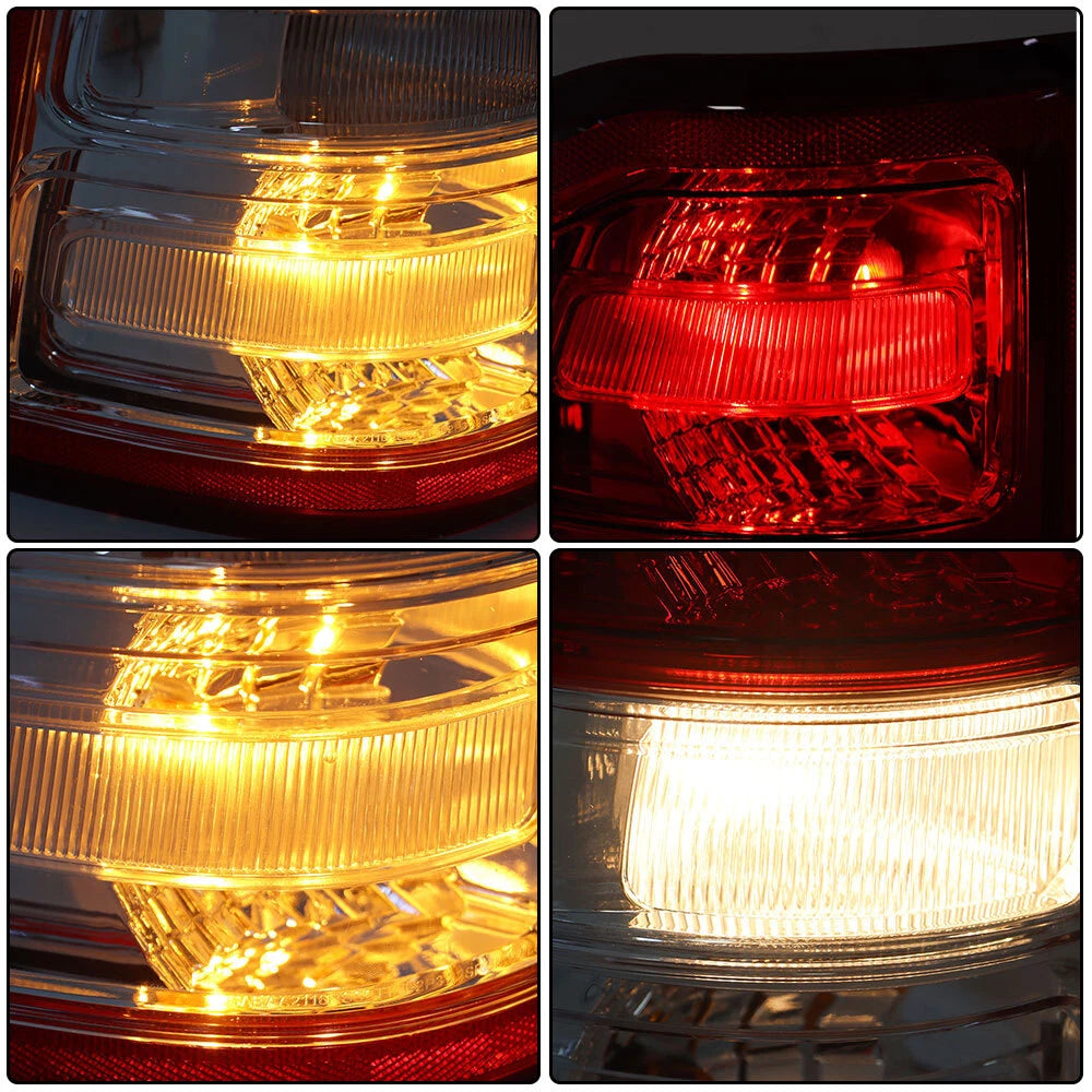 Set of 2 Chrome Tail Light Lamps for Ram 1500 (2019â2023)