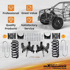 Drop Kit for Chevy/GMC C1500 (1988–1998) - Front 4" Rear 6" with 1.25" Rotors