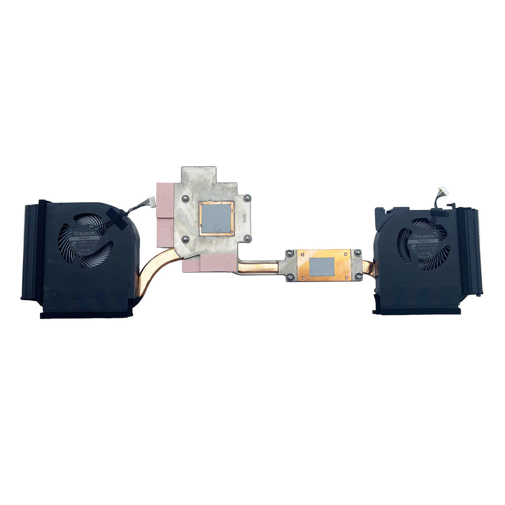 CPU Cooling Fan and Heatsink for Lenovo Thinkpad P52 P53 (2017–2020) 02DM016 02DM017