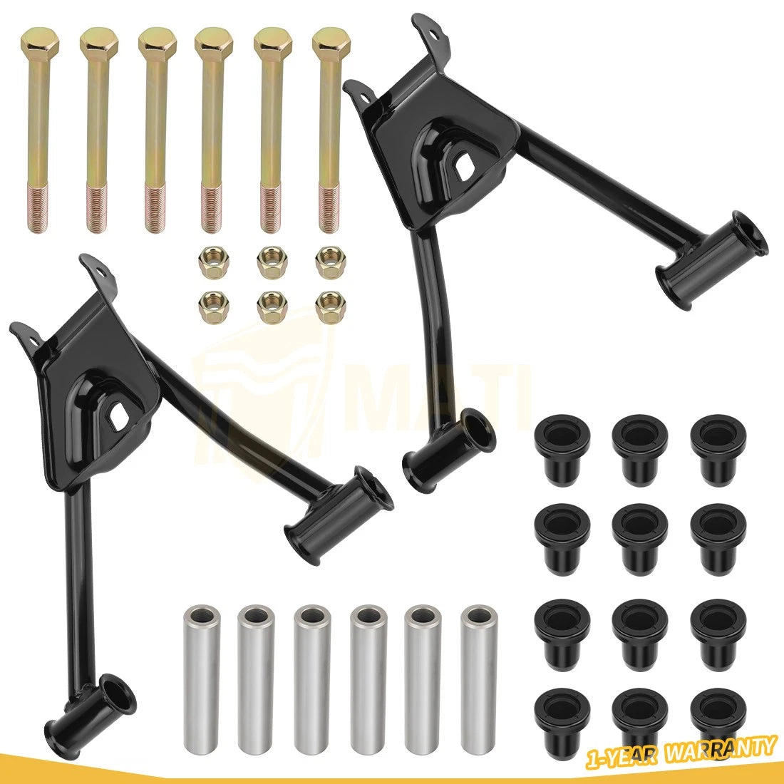 Rear Upper A-arm Bushing Kit for Polaris Sportsman 570 600 700 800 (2014–2023)