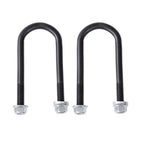 Trailer Axle 2000 lb 4 Lug 72" Hub Face with U-Bolt Kit