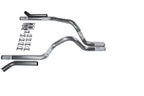 Dual Exhaust Kit for Dodge Dakota (1987–1996) 2.5" Corner Exit