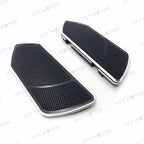 Black Billet Rear Passenger Foot Board for Harley Touring (2014–2023)