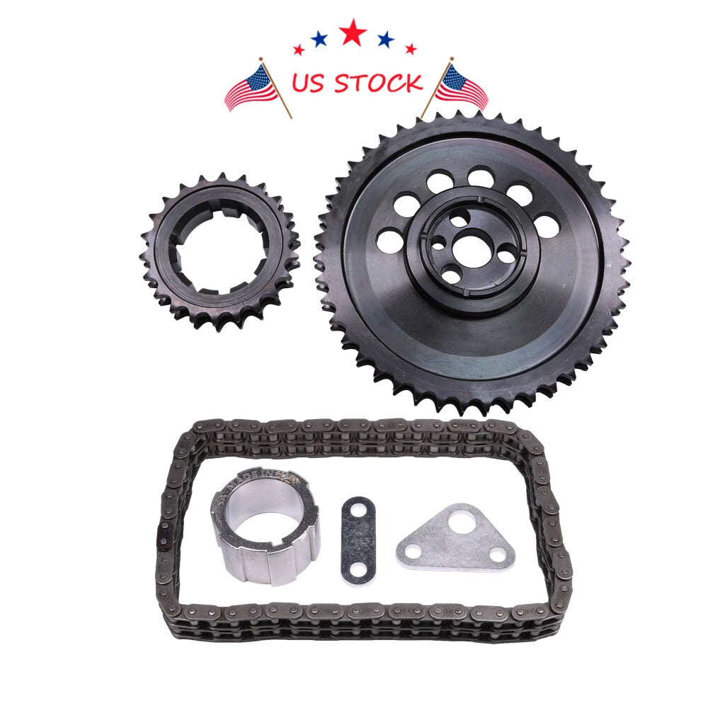 Billet Timing Chain Set for Chevrolet Gen III LS Engines (24X)
