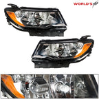 Headlights for Jeep Compass (2017–2020) Halogen Driver & Passenger Side