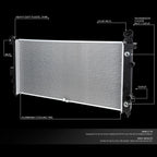 Aluminum Core Cooling Radiator for Pontiac Aztek/Buick Terraza (2001–2006) DPI 2728