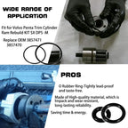 Cylinder Trim Ram Kit for Volvo Penta SX DPS (3857471, 3857470)