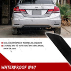 Smoke Bumper Reflector Set for Honda Civic (2013–2015)