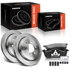 Rear Disc Brake Rotors & Ceramic Pads for Ford Expedition (2007–2017)