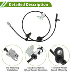 ABS Wheel Speed Sensor No. 27540VA010 for Subaru WRX (2015–2020) Front Left