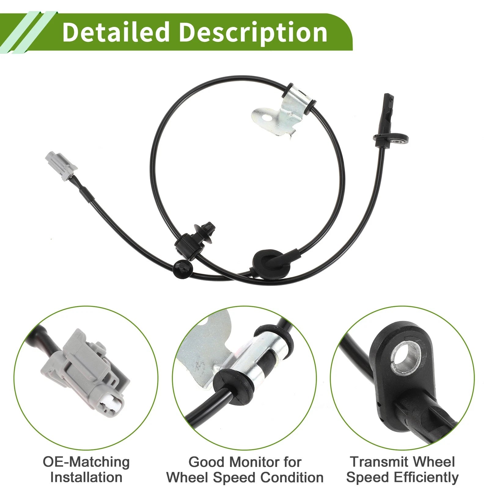 ABS Wheel Speed Sensor No. 27540VA010 for Subaru WRX (2015–2020) Front Left