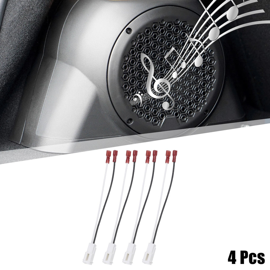 Set of 4 Car Speaker Connector Harness Adapter for Dodge Charger (2011–2020)