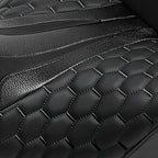 Driver Passenger Gel Seat Backrest for Harley CVO Street Road Glide (2014-2023)