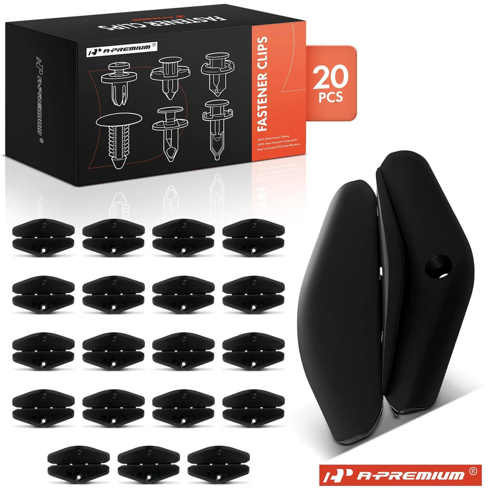 20Pcs Nylon Door Window Guide Retainer Fasteners for Buick & Cadillac (2000–2014)