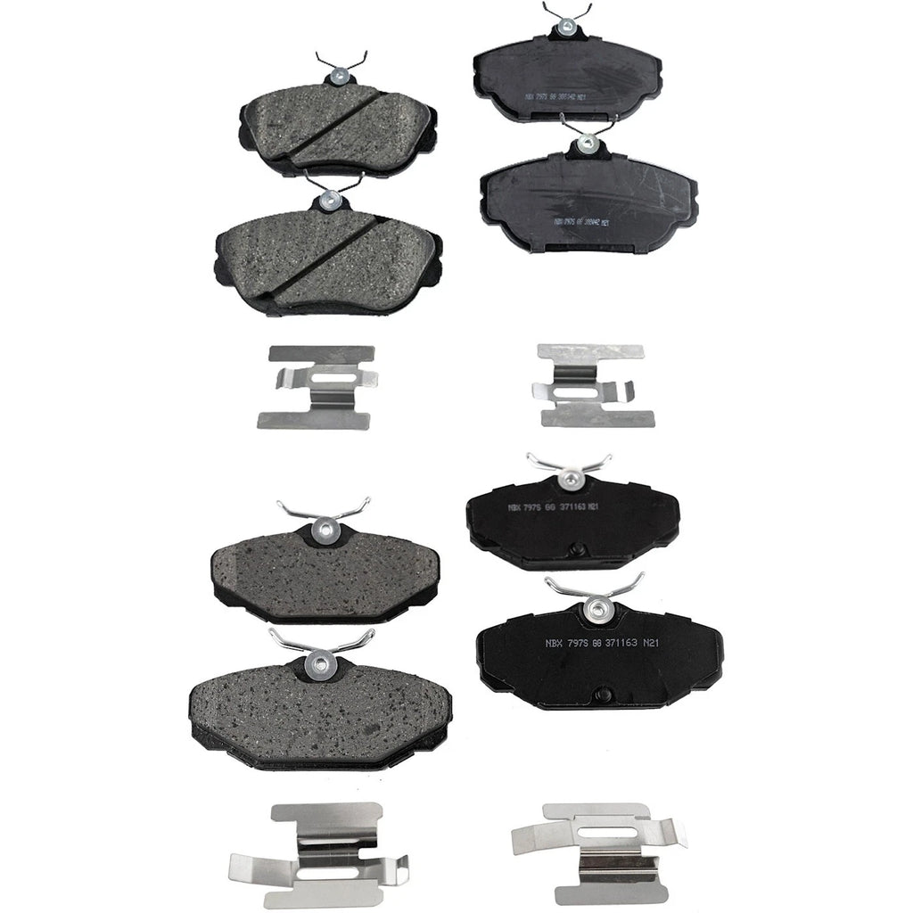 Set of 4 Ceramic Brake Pads for Ford Taurus (1994–2000)