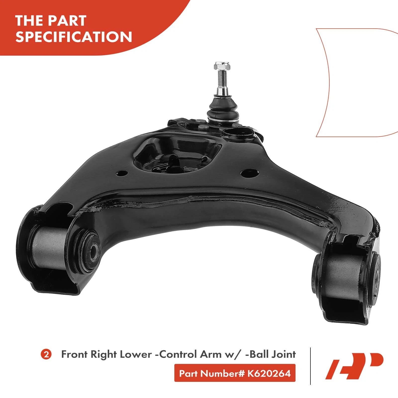 8x Front Control Arm Stabilizer Bar End Link for Chevy Silverado 1500 (2007-2018)