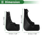 Mud Flaps Splash Guards for Buick Envision (2022–2024) W/ Mount Accessories