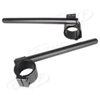 22mm & 7/8" Clips for Handle Bar with Adjustable Clamps for 45MM Fork Tube Black