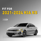 2X Smoked Amber LED Front Bumper Side Marker Lights for Kia K5 (2021-2023)