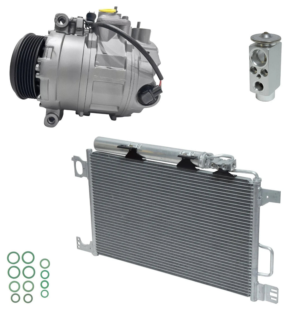 A C Compressor Kit With Condenser for Mercedes CLK500 (2006–2006)