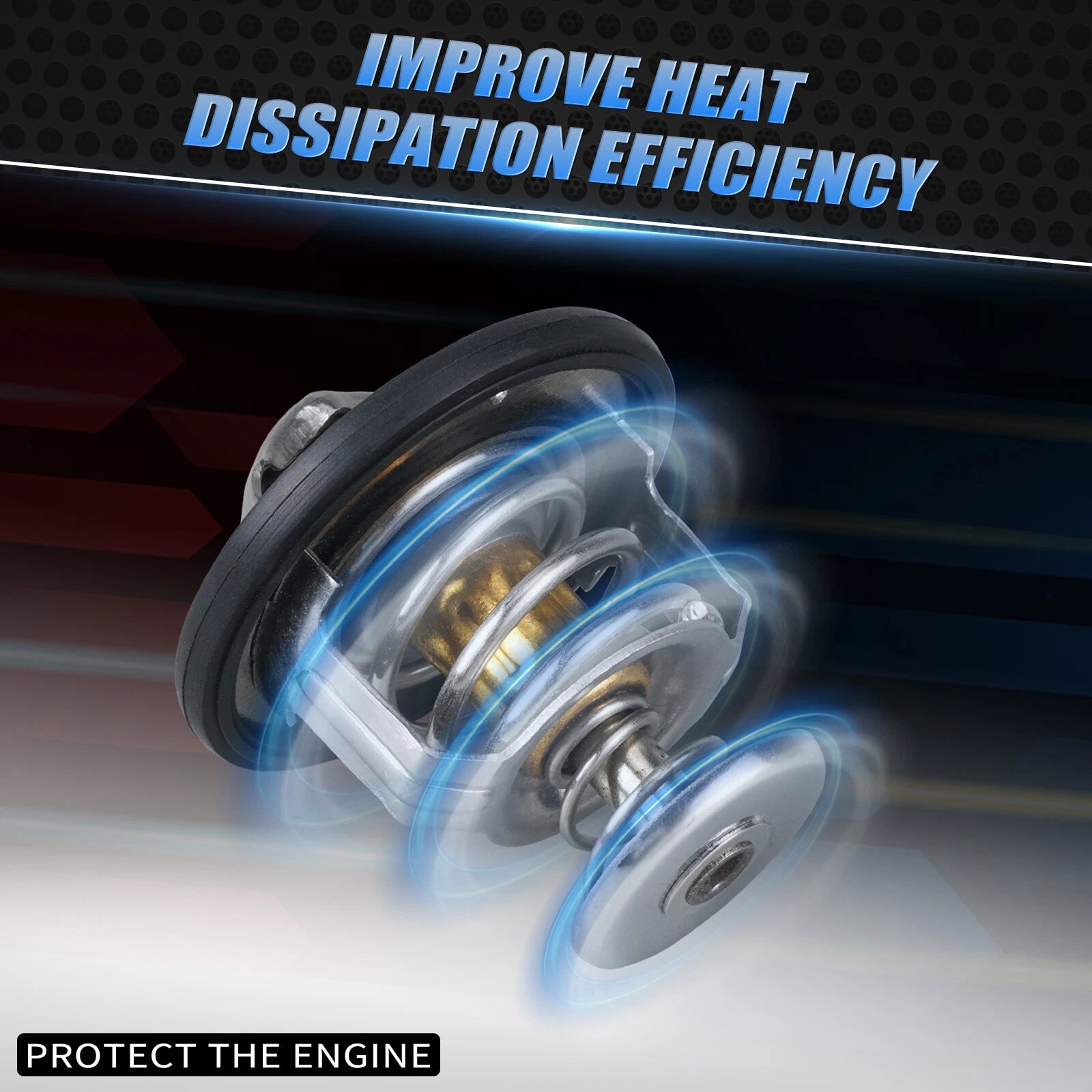 65-Degree Thermostat with O-ring for Polaris RZR Turbo XP 1000 (#7052526)