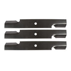 Set of 3 Black Blades for Scag 52" Mowers (Fits Various Models)